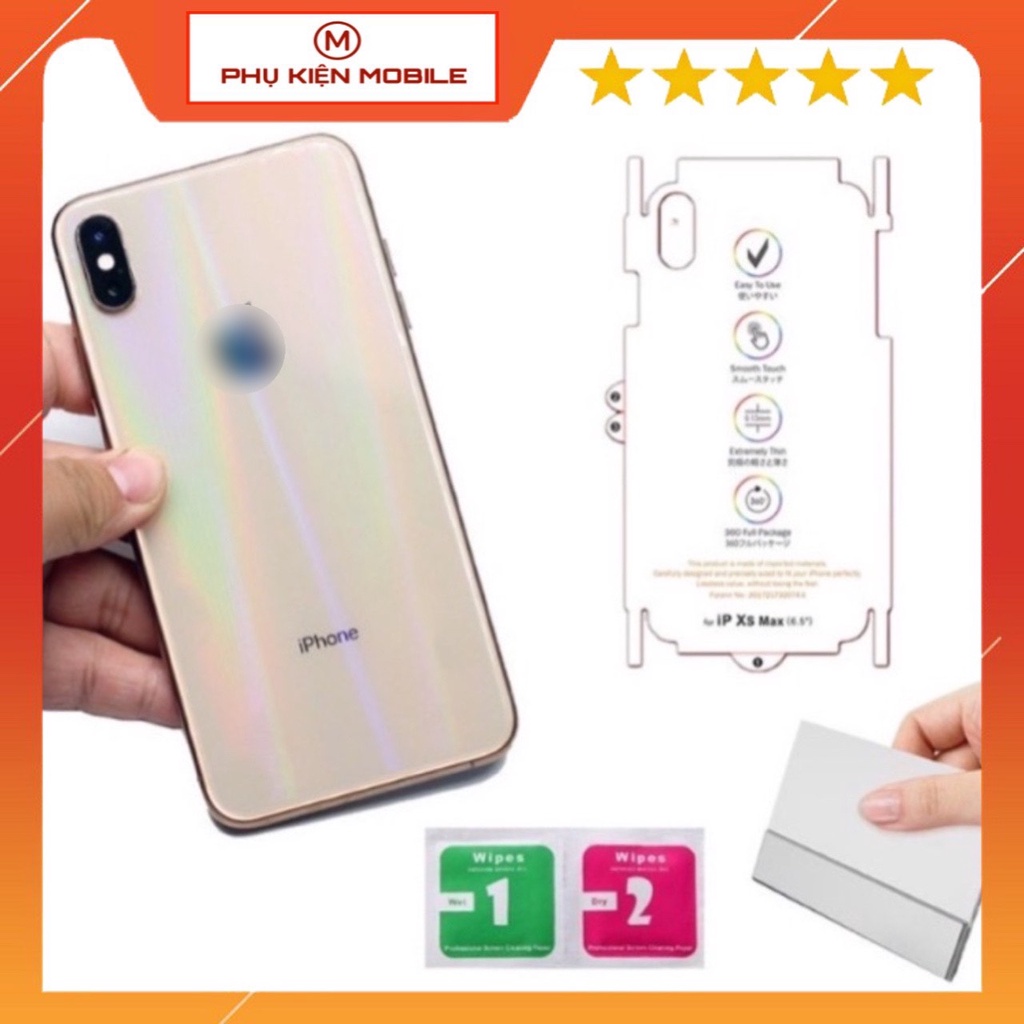 [GIÁ TỐT] Miếng Dán Dẻo PPF Tự Phục Hồi Trầy Xước Cho iPhone 7Plus/8Plus/X/XS/XSMAX/11/12/13/13PROMAX