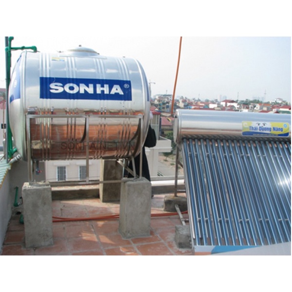 Bồn nước inox Sơn Hà   đứng 3500L,4000L ,5000L.6000L  ✅ Miễn phí vận chuyển nội thành, ngoại thành tùy theo khu vực