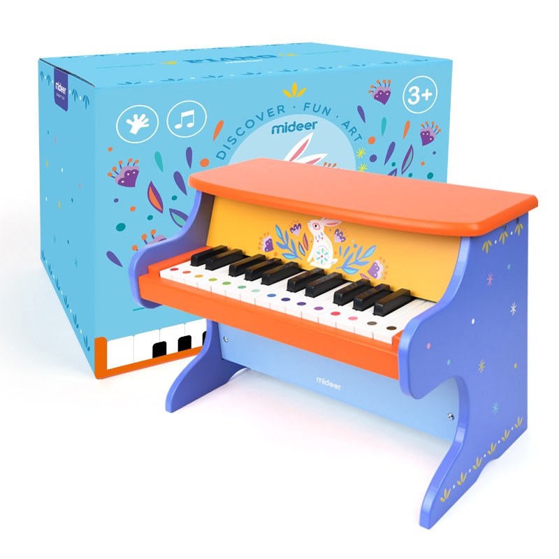 Đồ Chơi cao cấp Đàn Piano Cho Bé Mideer, Đồ Chơi Sáng Tạo Dành Cho Trẻ Em Từ 1,2,3,4,5,6,7 Tuổi