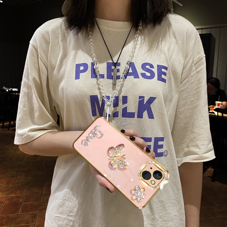 Ốp Điện Thoại Họa Tiết Bươm Bướm Cho Realme 10 4G 10 Pro Plus 5G C55 C53 9 7 6 5 3 Pro 5s 5i 6i C3 +