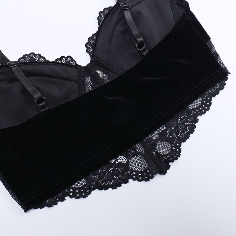 Bộ Đồ Lót Ren Liền Thân Cổ Chữ V Khoét Sâu Gợi Cảm Cho Nữ