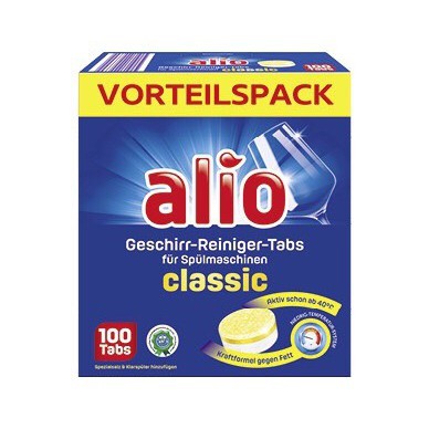 Viên rửa bát Alio Classic 100 tabs ( Hàng Đức )