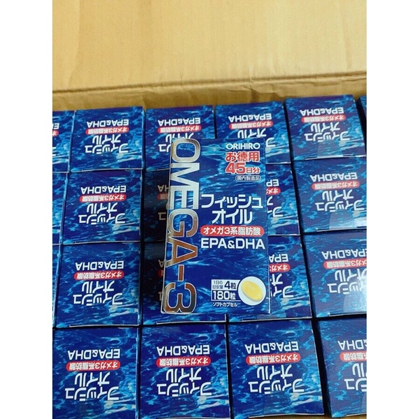 Viên uống Bổ Sung Omega3 180v của nhật
