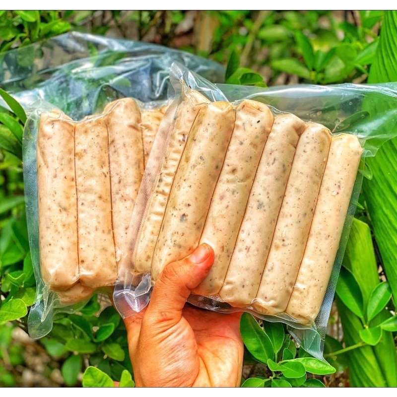 Mọc Gà/ Xúc Xích Ức Gà Nấm Eatclean Dành Cho Người Ăn Kiêng