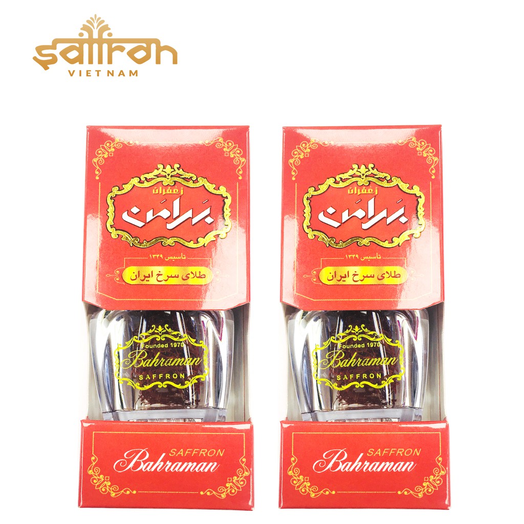 Nhụy Hoa Nghệ Tây Saffron Bahraman 2 hộp 1gram/hộp | BigBuy360 - bigbuy360.vn