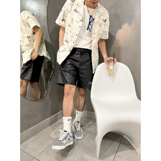 Quần ZOMBIE® Leather Shorts - Black