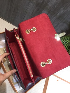 Túi xach Lv pha đỏ fullbox