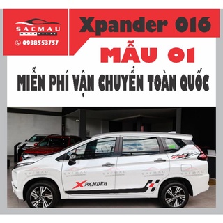 Tem dán ô tô xpander 016