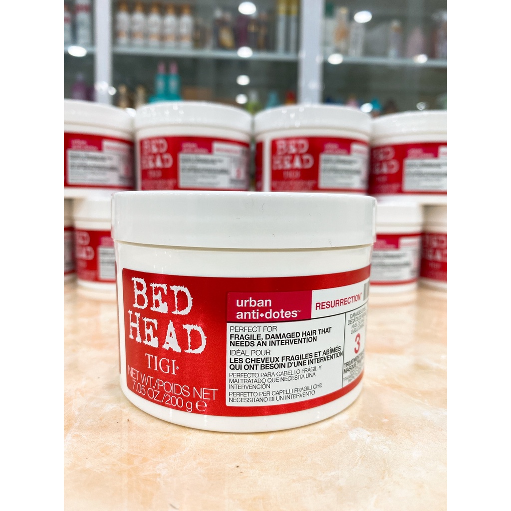 Dầu Hấp Phục Hồi Tóc Hư Tổn TIGI BED HEAD Số 3 USA 200g