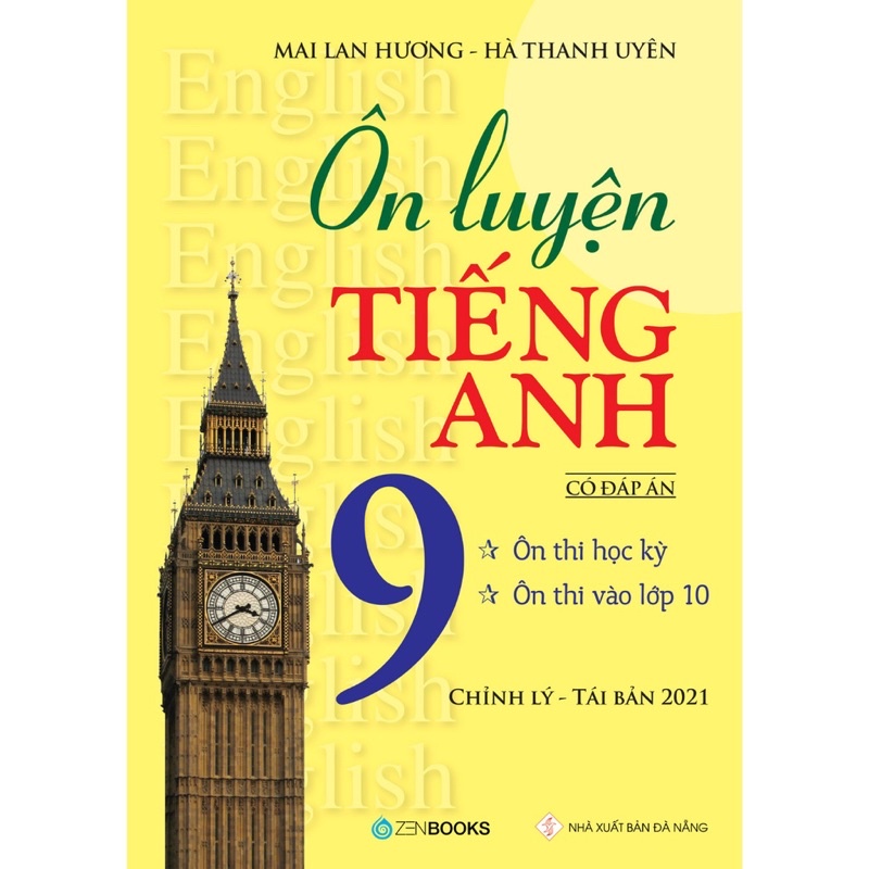 Sách - Ôn Luyện Tiếng Anh 9 (Có Đáp Án)
