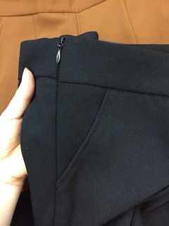 Quần baggy khoá sườn