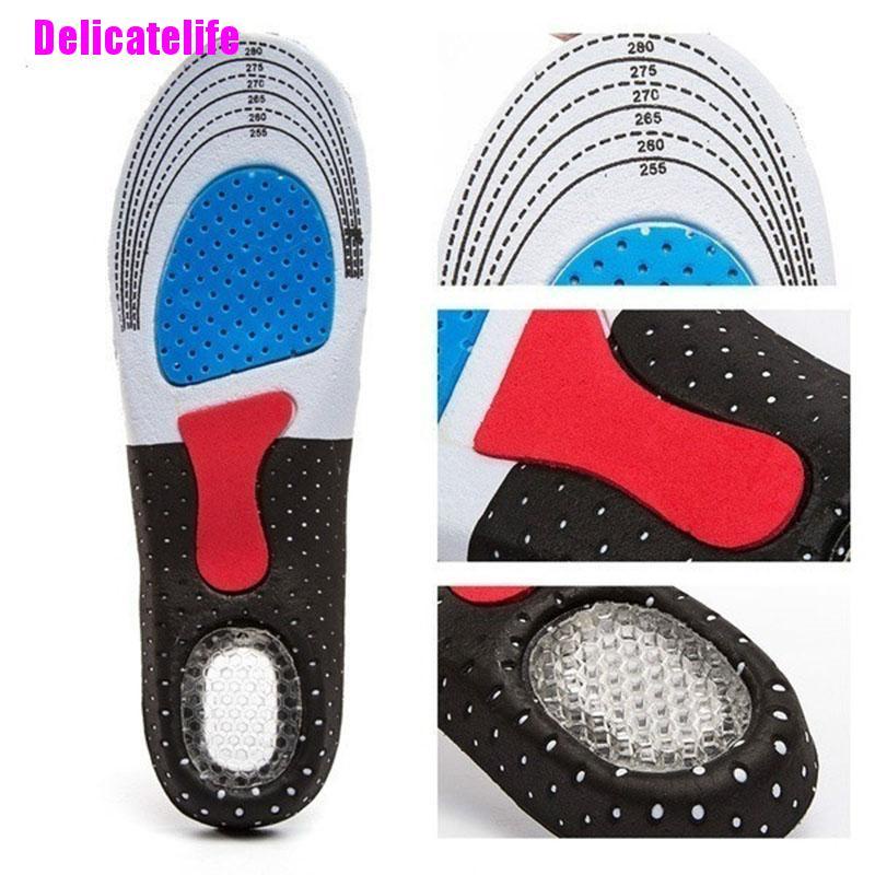 Miếng lót giày thể thao bằng silicone thoải mái size 35-46