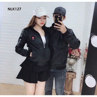 [A3] ÁO ĐÔI KHOÁC CẶP ĐÔI DÙ 2 LỚP THÊU SUP NÓN THÁO RỜI ĐƯỢC - áo khoát cặp nam nữ
