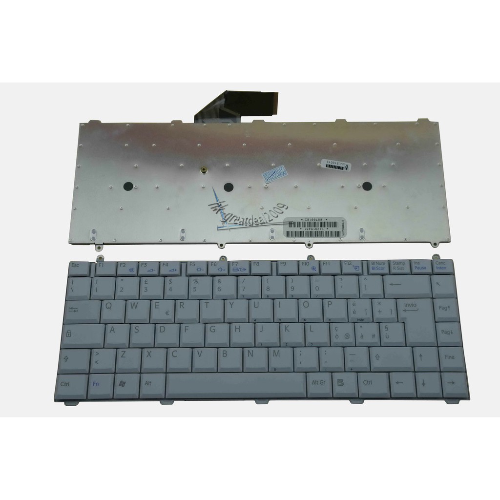 (KEYBOARD) BÀN PHÍM LAPTOP SONY FS dùng cho VGN-FS