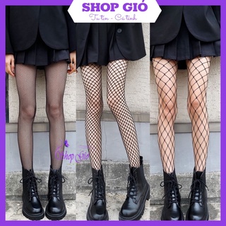 Quần tất lưới 3D vớ xuyên thấu sexy gợi cảm dành cho nữ phong cách Hàn Quốc Shop Gió QT01