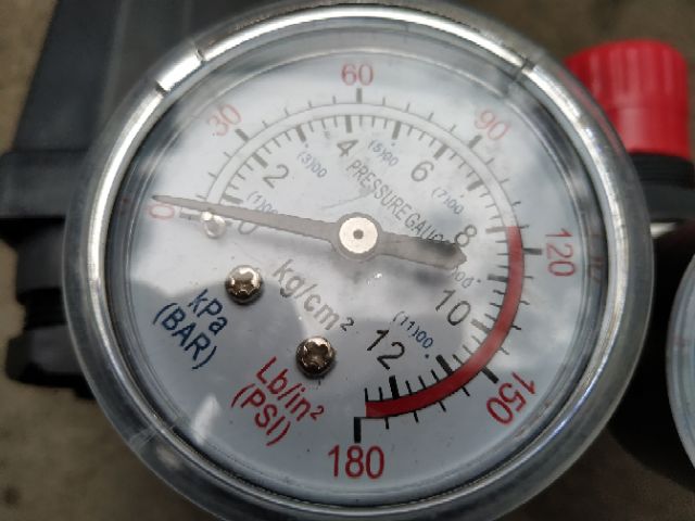 Rơ le máy nén khí 2 đồng hồ