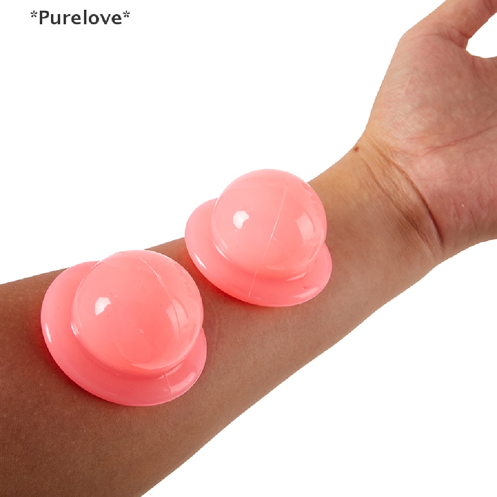 Bộ Cốc Giác Hơi Massage Toàn Thân Bằng Silicone Chống Cellulite