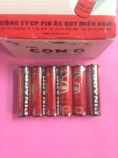 1 vỉ pin con ó AA (6 viên)