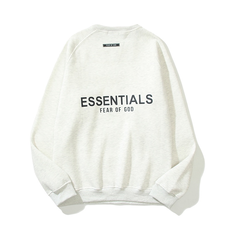 Áo tay dài form rộng cổ tròn in họa tiết chữ trẻ trung dành cho unisex