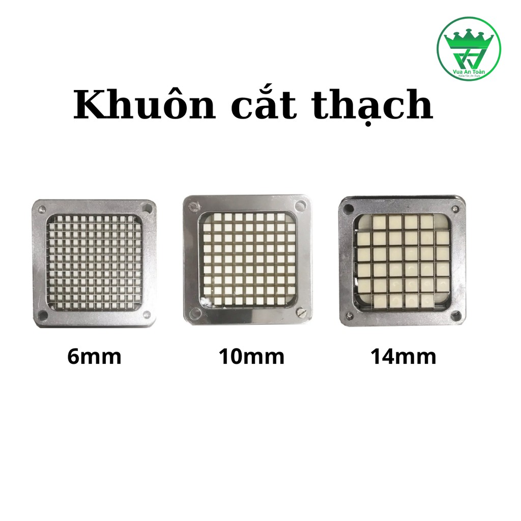 Khuôn Cắt Thạch Rau Củ Hạt Lựu Đa Công Dụng Đủ Kích Thước