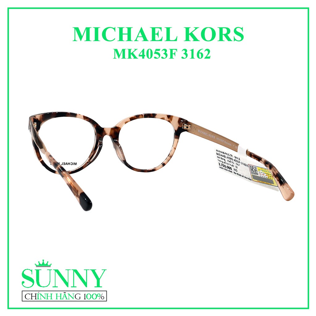Gọng kính thời trang Michael Kors MK4053F 3162 chính hãng, thiết kế dễ đeo bảo vệ mắt