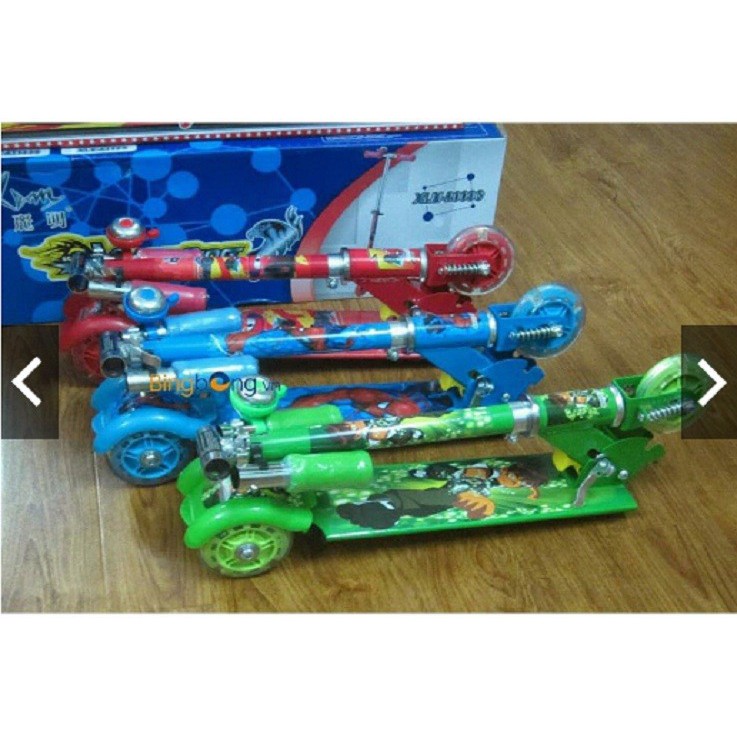 Xe Trượt Scooter Thông Minh -Có Phanh Hãm 3 Bánh Phát Sáng