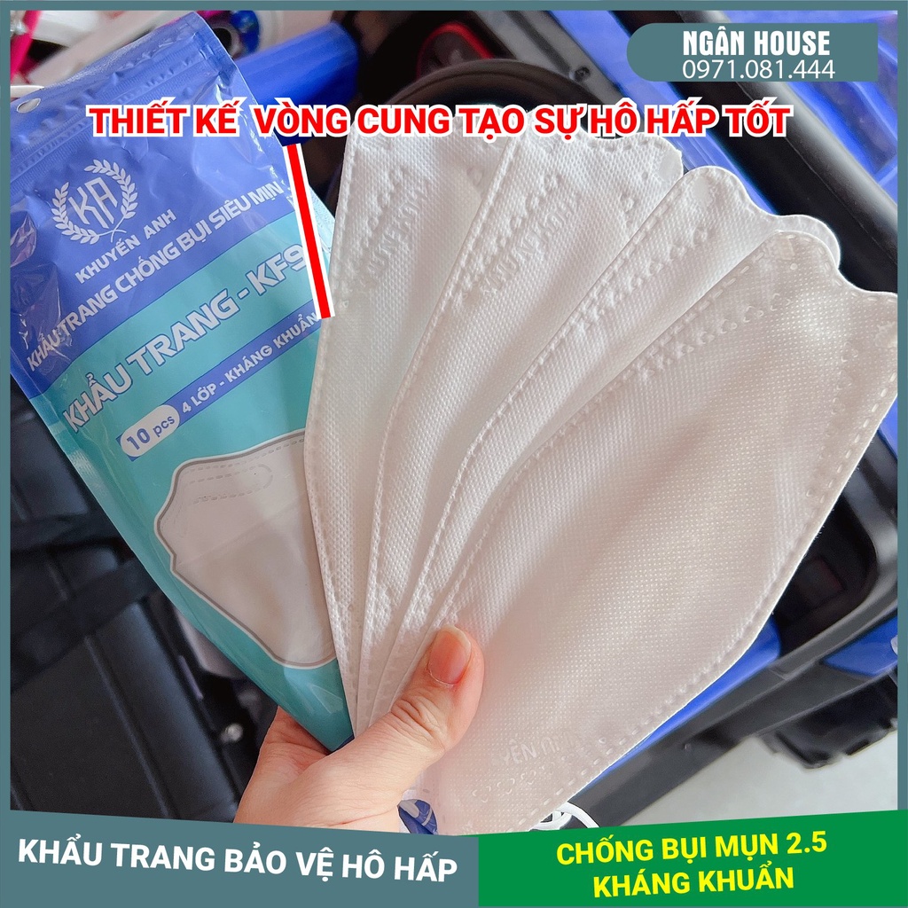 (Thùng 100 Chiếc) Khẩu trang 4 Lớp KF94 KA 4D MASK Chống Bụi Mịn Và Kháng Khuẩn Hàng Cao Cấp Hàng mới về | BigBuy360 - bigbuy360.vn