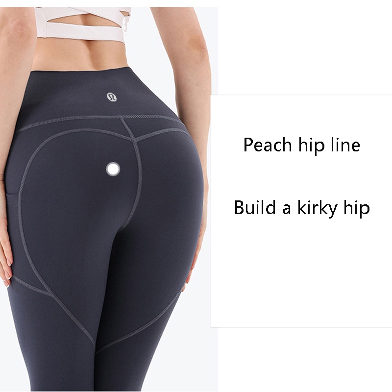 Lululemon  Quần legging   tập yoga có túi CK916 5 màu