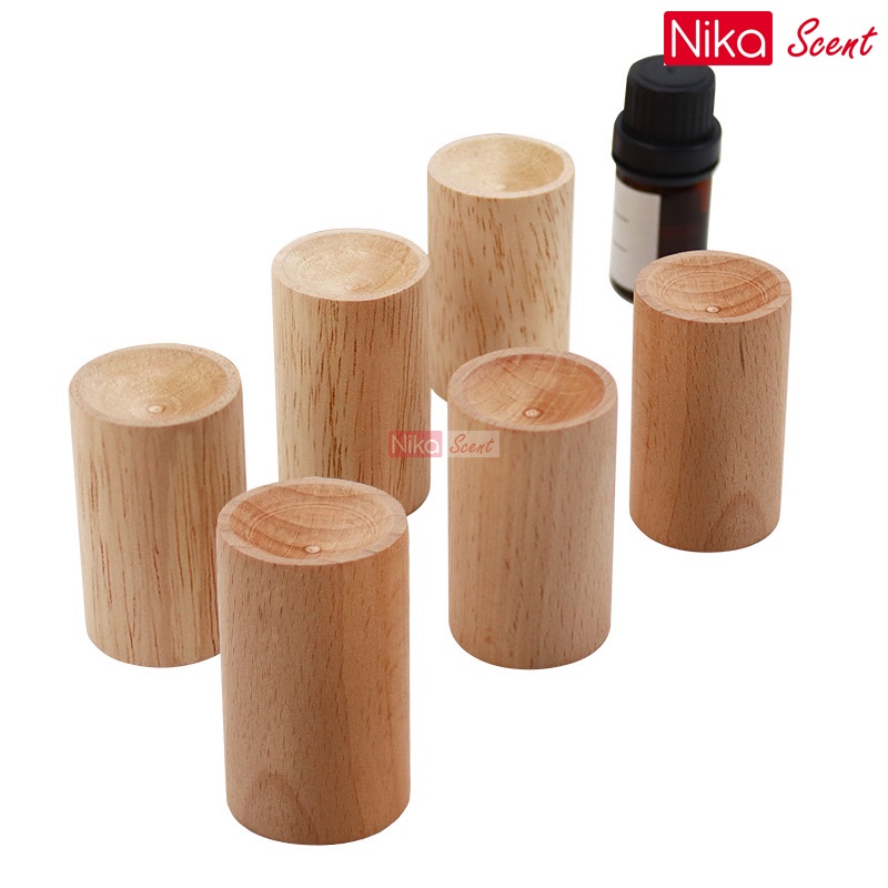 Nikascent Đế gỗ tự khuếch tán tinh dầu bàn làm việc, phòng ngủ tự khuếch tán hương thơm