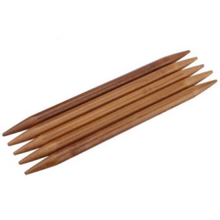 Lẻ size- bộ kim đan 2 đầu 5 que dài 20cm