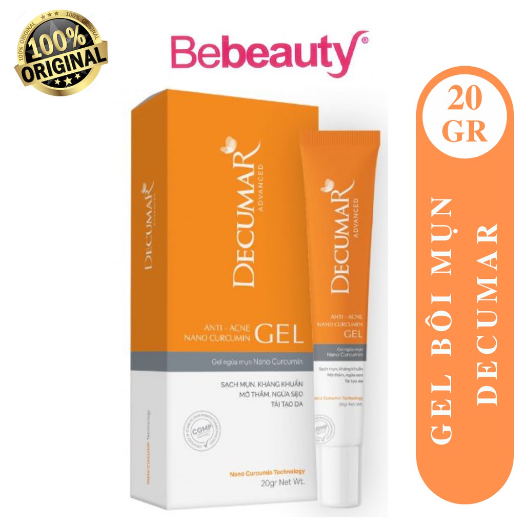 Gel nghệ bôi mụn Decumar New 20g - 3000354 | BigBuy360 - bigbuy360.vn