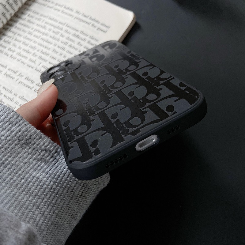 Ốp Điện Thoại tpu Mềm Chống Sốc In Logo Dior Bảo Vệ Camera Cho iPhone 15 14 13 12 11 Pro Max i15