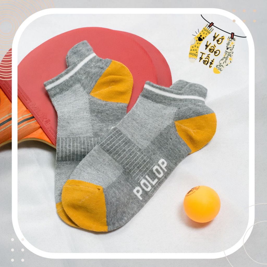 TÂT VỚ CỔ NGẮN NAM 2 MÀU