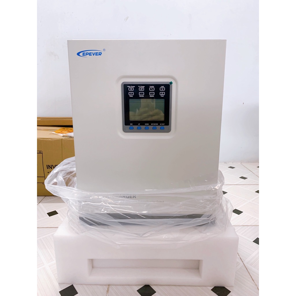 BIẾN TẦN ĐỘC LẬP BÙ LƯỚI 5KW 48V HÃNG EPEVER - MAX PV 4000