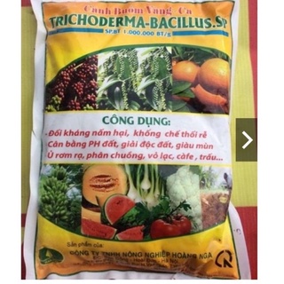 Nấm đối kháng Trichoderma 1kg - chế phẩm hữu cơ số 1 VN Cánh buồm vàng