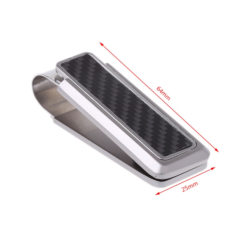 Giá Đỡ Kẹp Tiền / Thẻ Bằng Sợi Carbon Không Gỉ Cho Nam