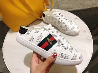 BATA ĐẠP GÓT CON ONG CHỮ GUCCI