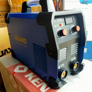 máy hàn điện tử Riland 250CT INVERTER dây đồng 100%