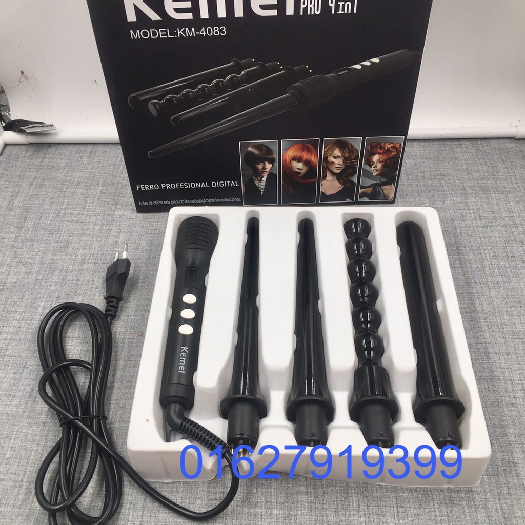 ✅freeship -tặng kẹp✅ Máy làm tóc đa năng 4in1 KEMEI 4083