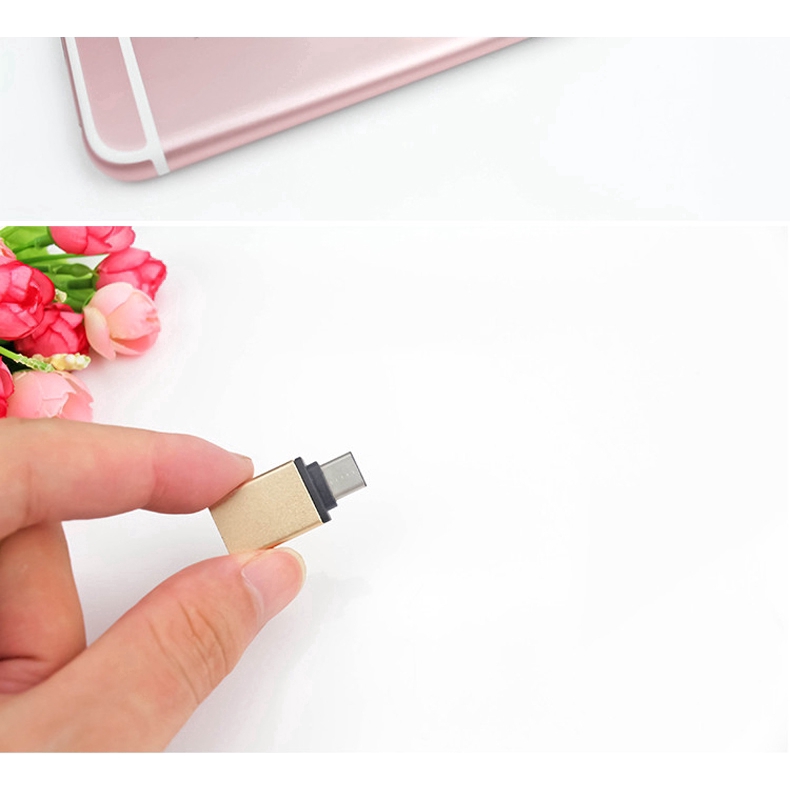 Adapter chuyển đổi USB-C Type-C sang USB OTG cho Samsung Galaxy Note8
