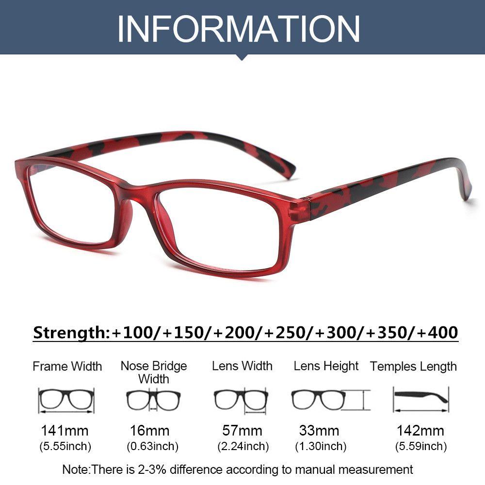 ESPO Kính Đọc Sách Gọng Siêu Nhẹ Thoải Mái Cho Nam Và Nữ