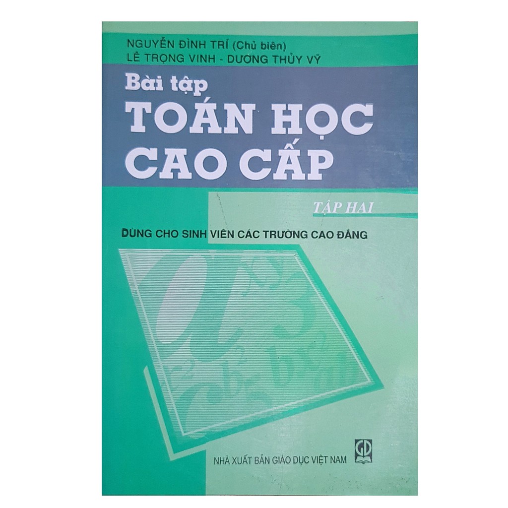 Sách - Bài tập Toán học cao cấp tập 2