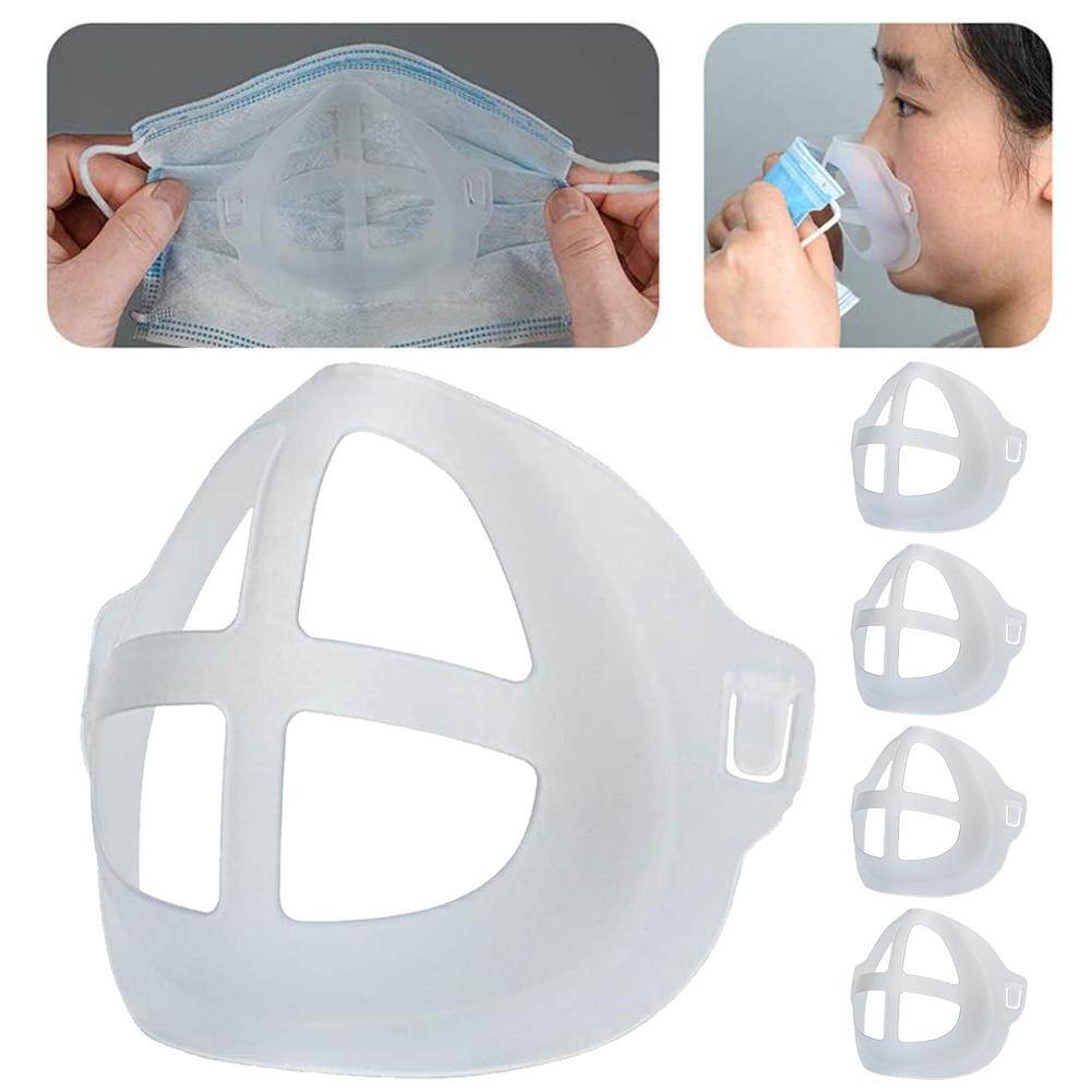 Máscara De Choque Suporte / 3d Máscara Boca Suporte / Auxiliar De Respiração Ajudar / Máscara Suporte De Almofada Interna / Food Grade Silicone Máscara