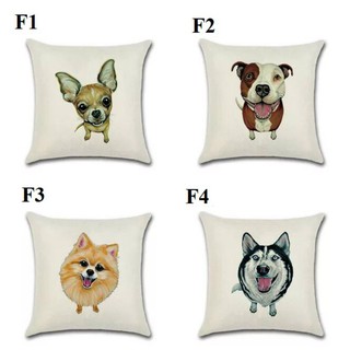 Gối tựa lưng văn phòng, gối tựa lưng sofa hình chó dễ thương mẫu mới (Kèm ruột) ( TL SHOP )