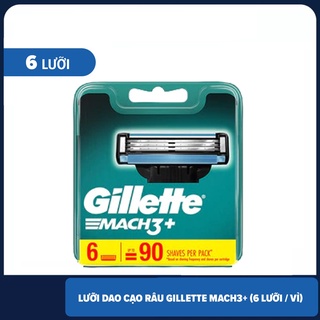 Lưỡi dao cạo râu gillette mach3/mach3+ nhiều loại