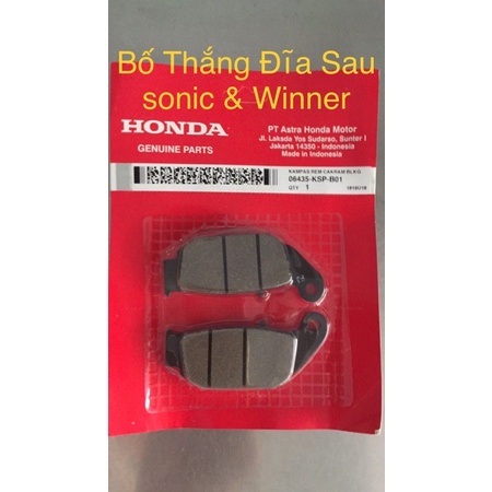 Bố thắng đĩa sau winner & sonic