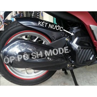 Pô E SH Mode Carbon Đen Bóng, SH Mode Cacbon (2014-2019)