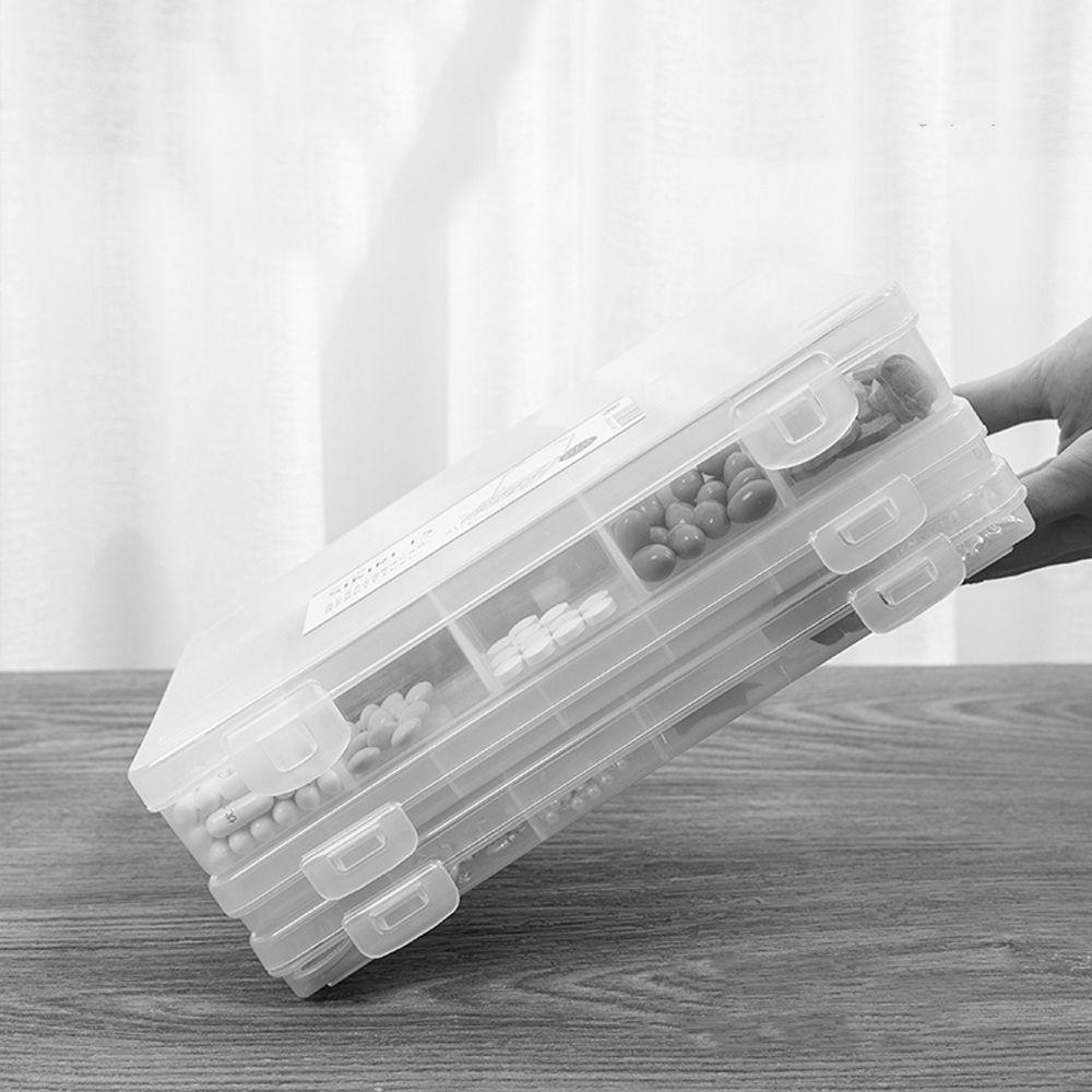 Hộp Đựng Trang Sức Hình Vuông Đa Năng Tiện Dụng Cho Nữ