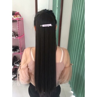 Tóc Cột thẳng🎁freeship 50k❤️ tóc cao cấp chịu nhiệt- hình thật