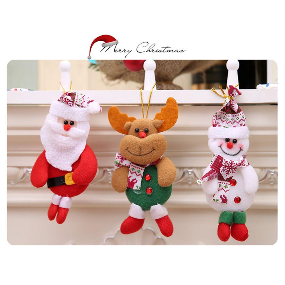 Phụ Kiện Trang Trí Cây Thông Noel Hình Ông Già Noel / Người Tuyết